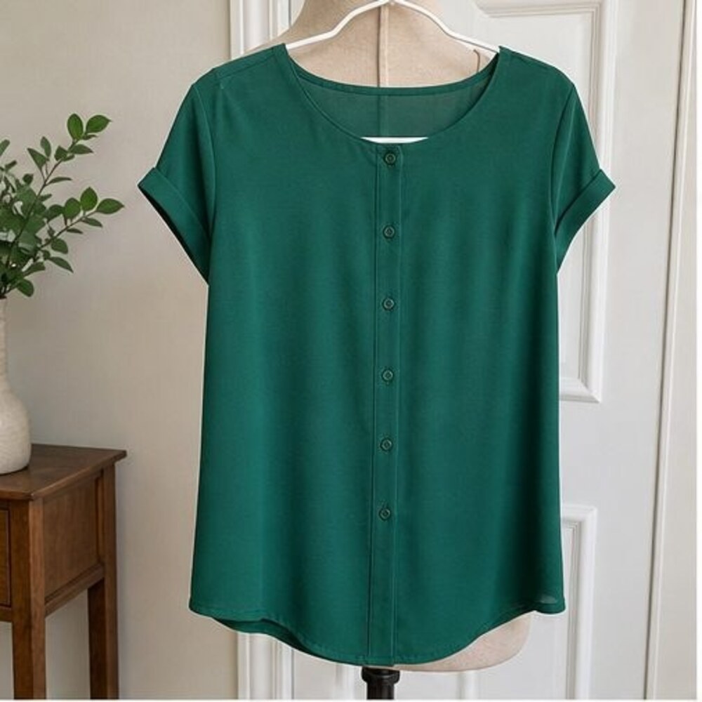 Emerald Tunic Blouse